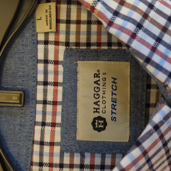 Haggar Men's Button Up - Picture 2 of 3